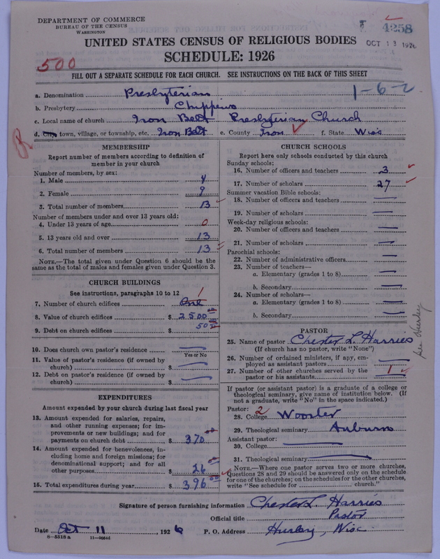 Scan of Presbyterian Church in the United States of America: 4258