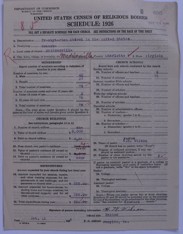 Scan of Presbyterian Church in the United States: 256