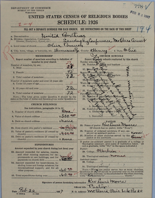 Scan of Church of the United Brethren in Christ: 778