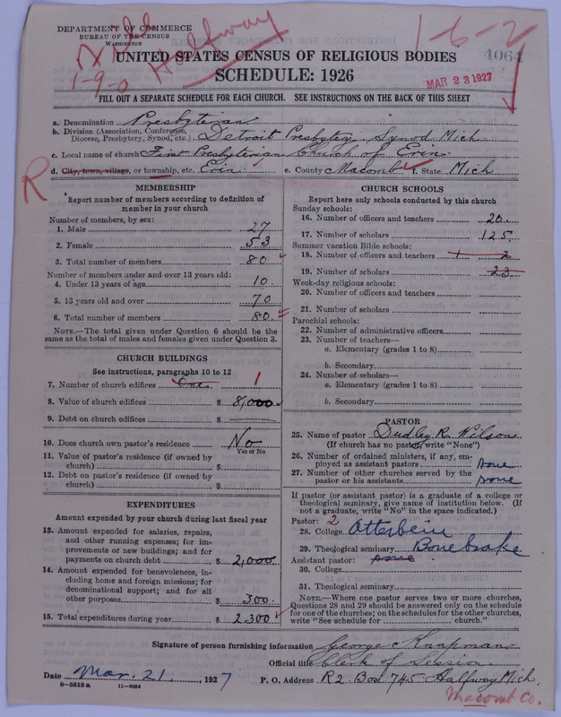 Scan of Presbyterian Church in the United States of America: 4064