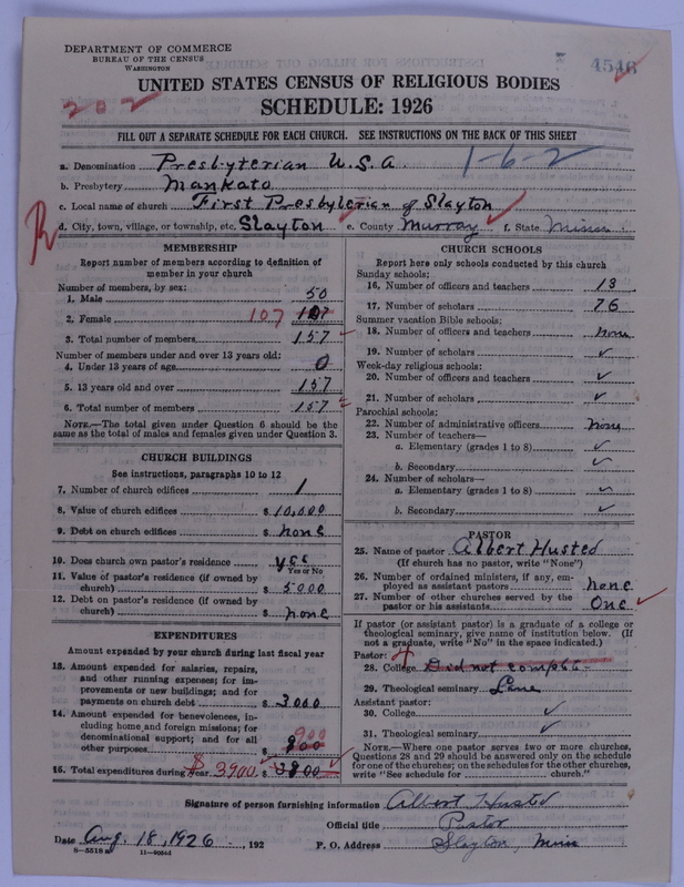 Scan of Presbyterian Church in the United States of America: 4546