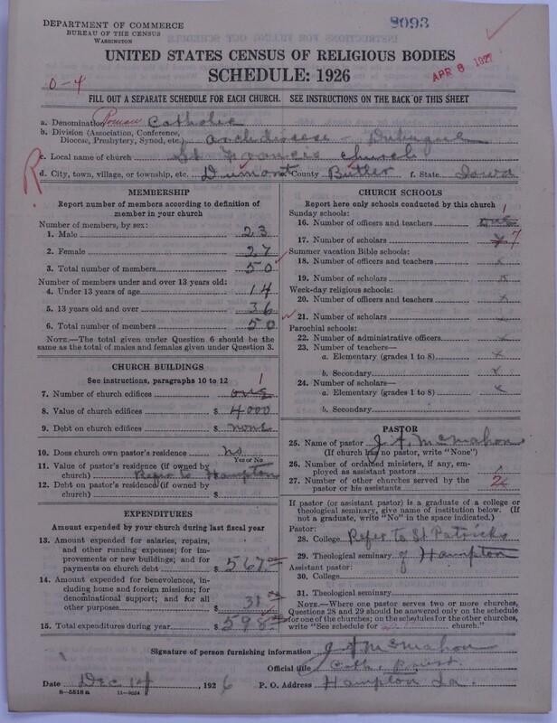 Scan of Roman Catholic Church: 8093