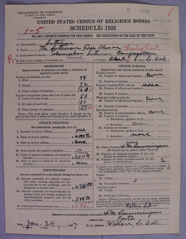 Scan of Lutheran Free Church: 338
