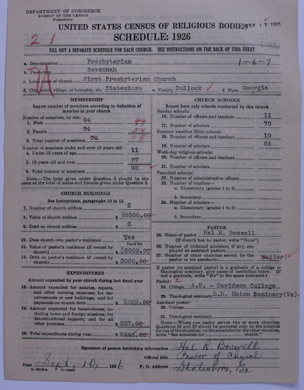 Scan of Presbyterian Church in the United States: 1609