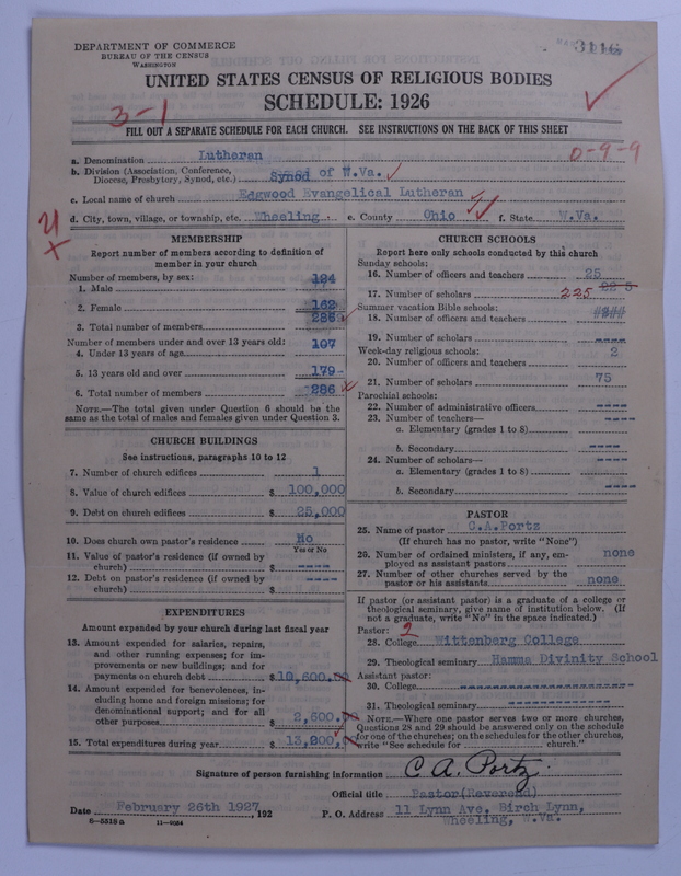 Scan of United Lutheran Church in America: 3116