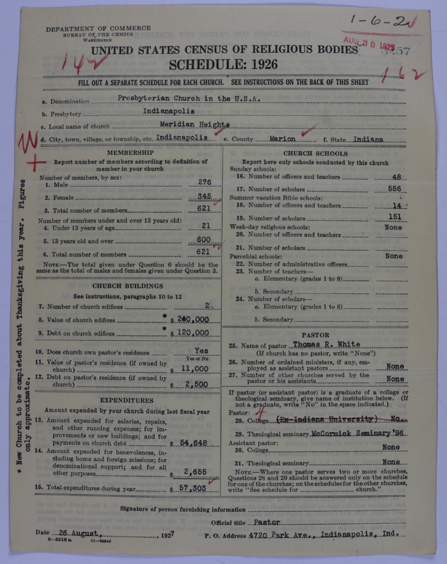 Scan of Presbyterian Church in the United States of America: 3257
