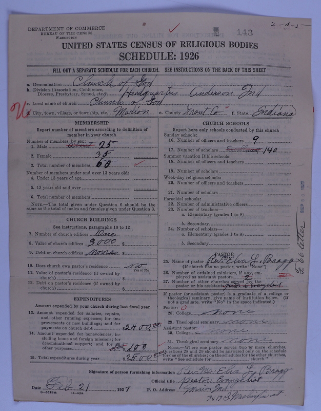 Scan of Church of God (Headquarters, Anderson, Ind.): 143