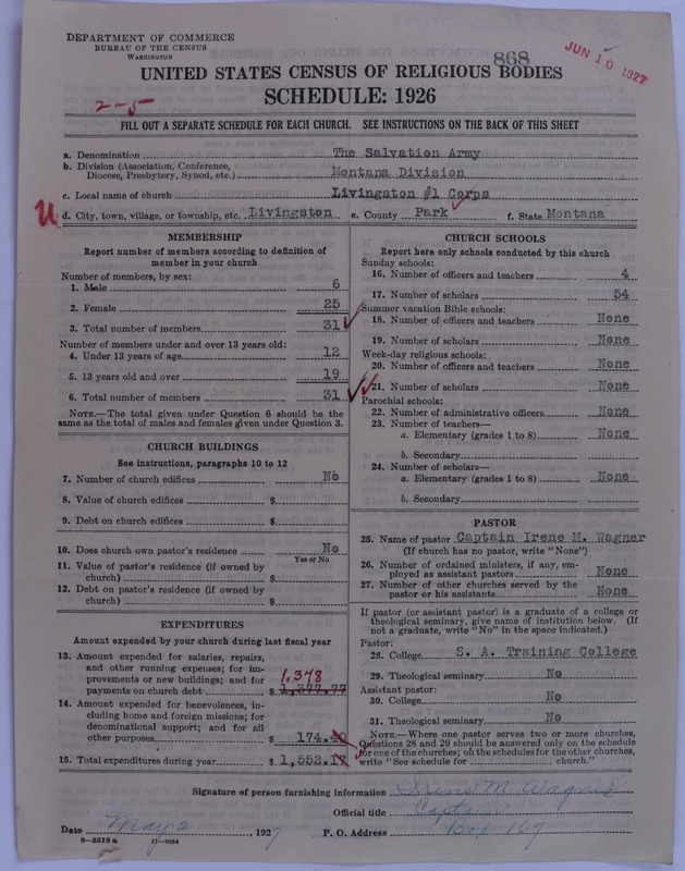 Scan of Salvation Army: 868