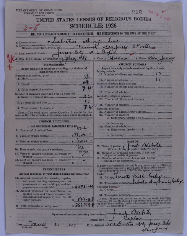 Scan of Salvation Army: 212