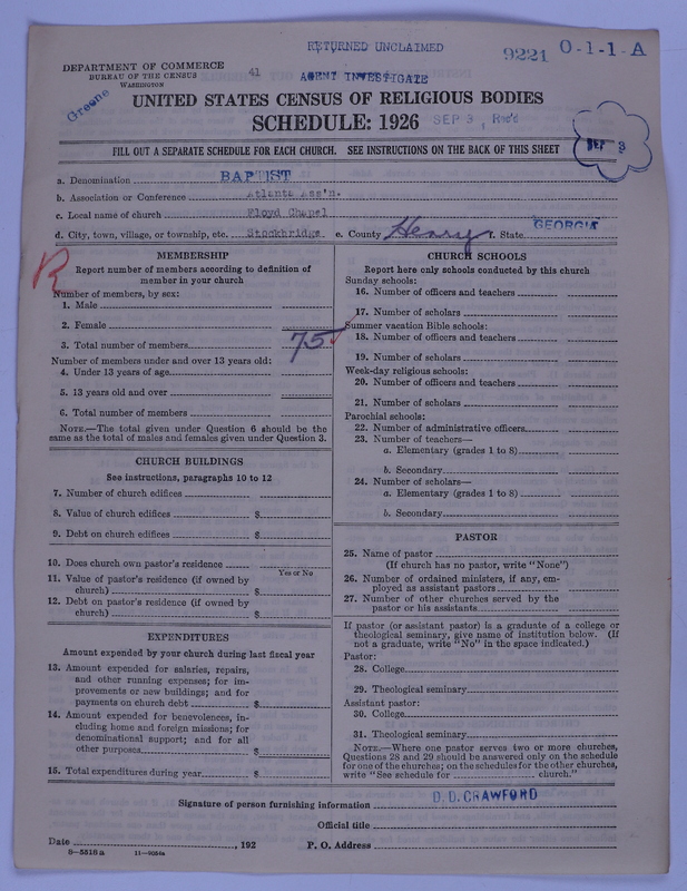 Scan of Negro Baptists: 9221