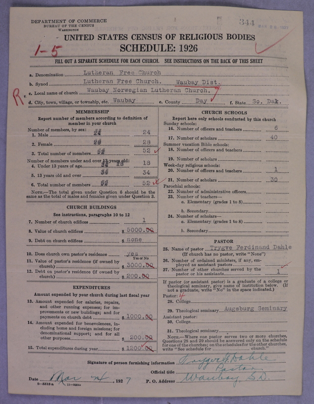 Scan of Lutheran Free Church: 344