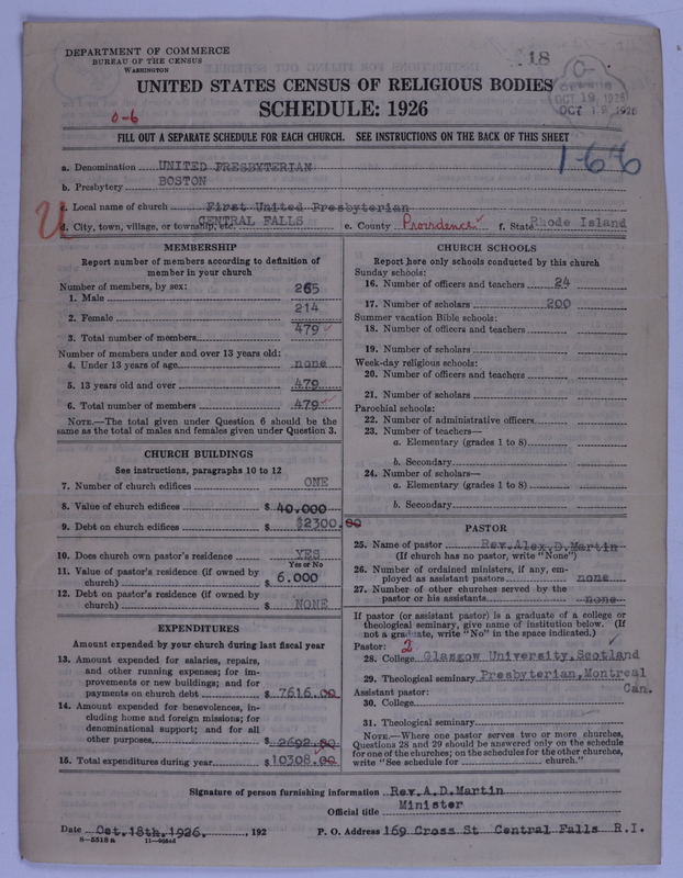 Scan of United Presbyterian Church of North America: 18