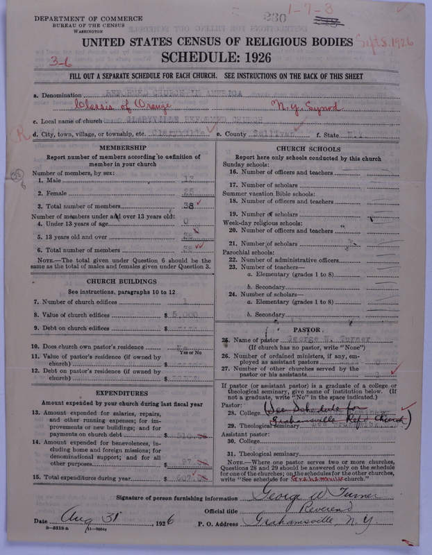 Scan of Reformed Church in America: 230