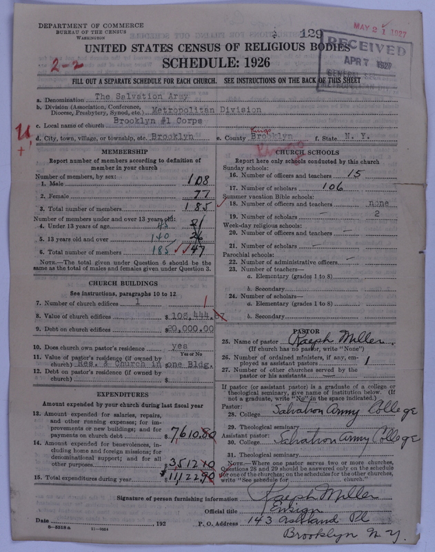Scan of Salvation Army: 129
