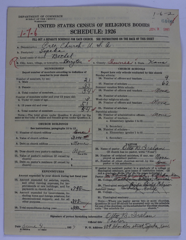 Scan of Presbyterian Church in the United States of America: 6106