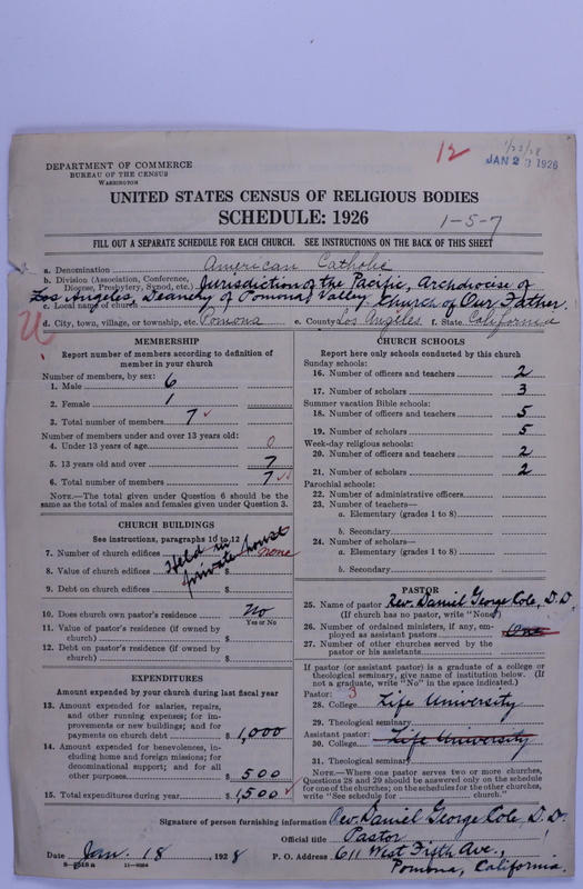Scan of American Catholic Church: 12