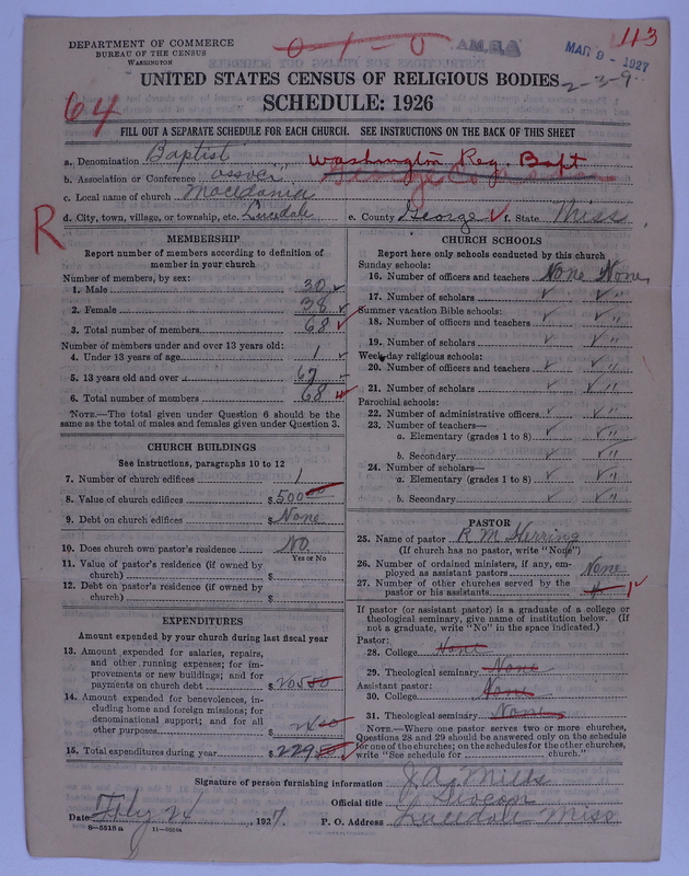 Scan of Landmark Baptist of America: 113