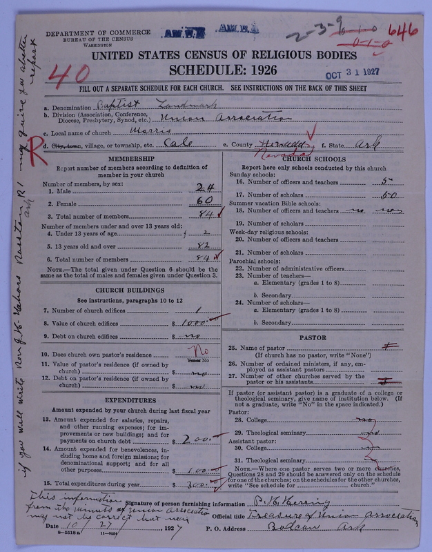 Scan of Landmark Baptist of America: 646