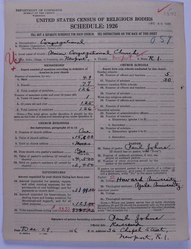 Scan of Congregational Churches: 1152