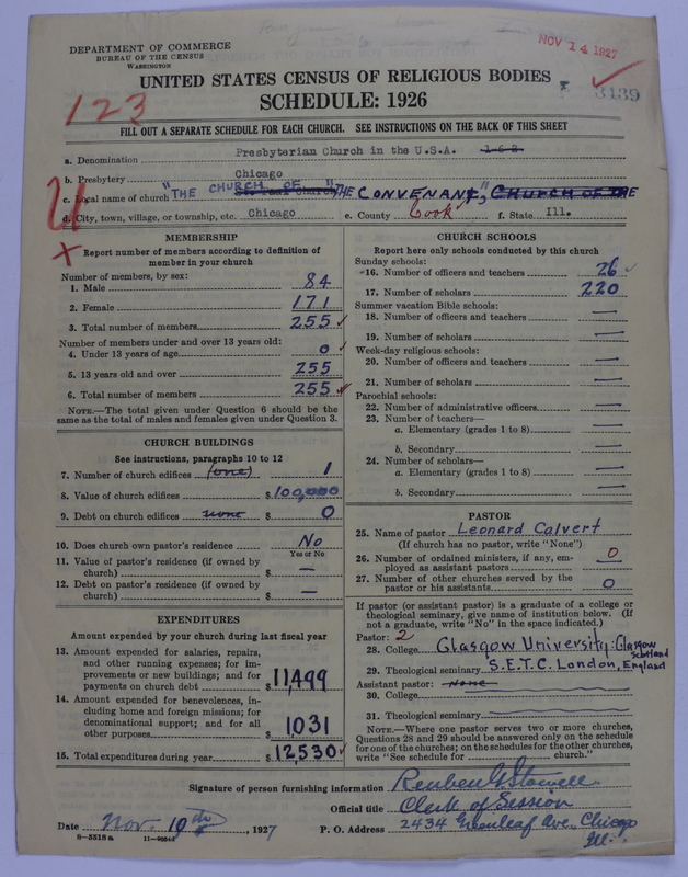 Scan of Presbyterian Church in the United States of America: 3439