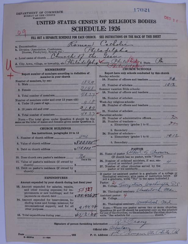 Scan of Roman Catholic Church: 17021