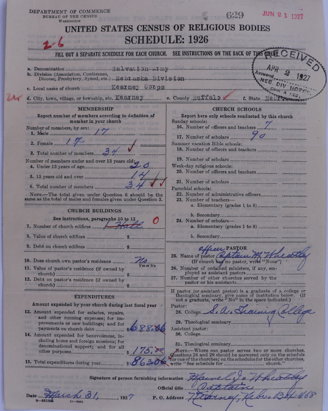 Scan of Salvation Army: 629