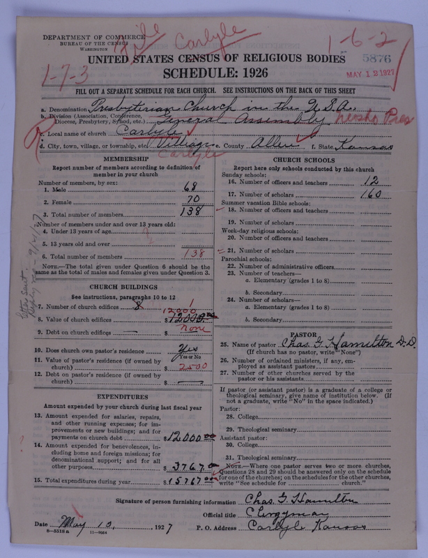 Scan of Presbyterian Church in the United States of America: 5876
