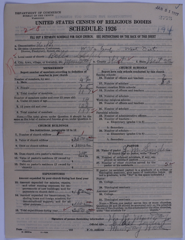 Scan of Church of the United Brethren in Christ: 2773