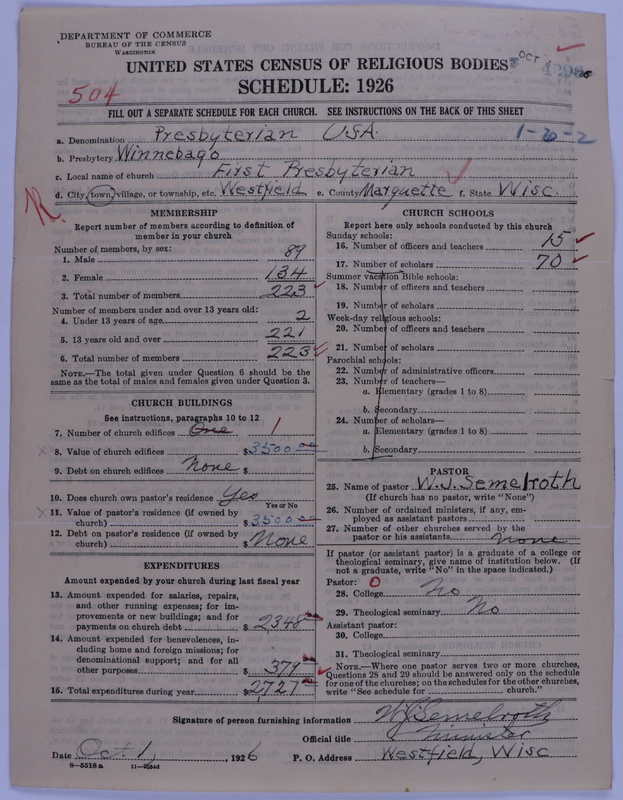 Scan of Presbyterian Church in the United States of America: 4298