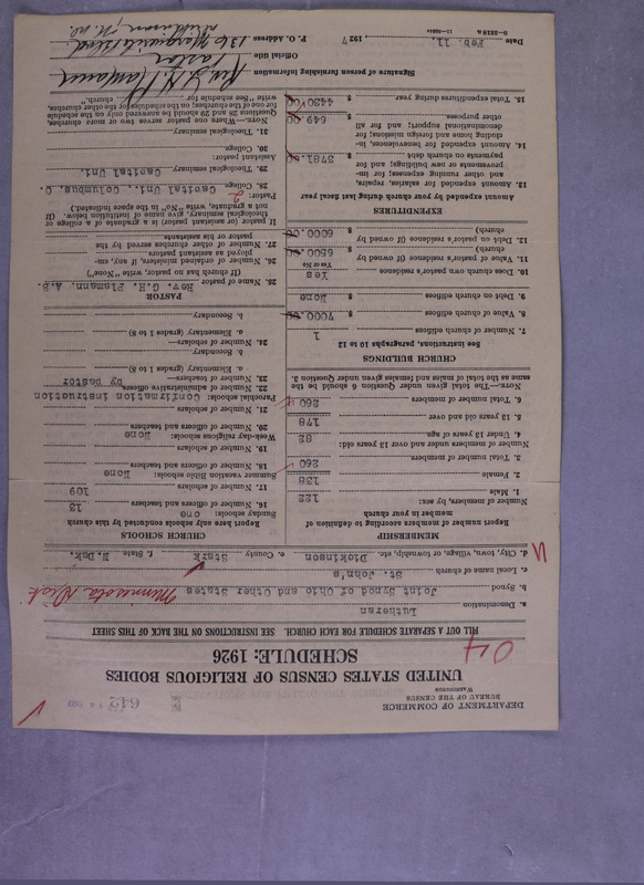 Scan of Synod of the Reformed Presbyterian Church of North America: 642