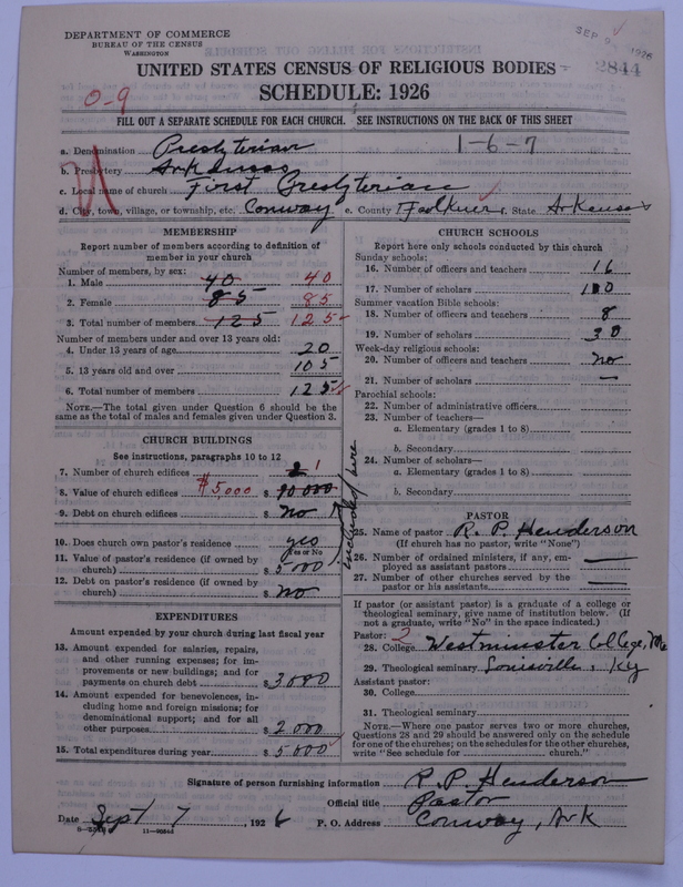 Scan of Presbyterian Church in the United States: 2844