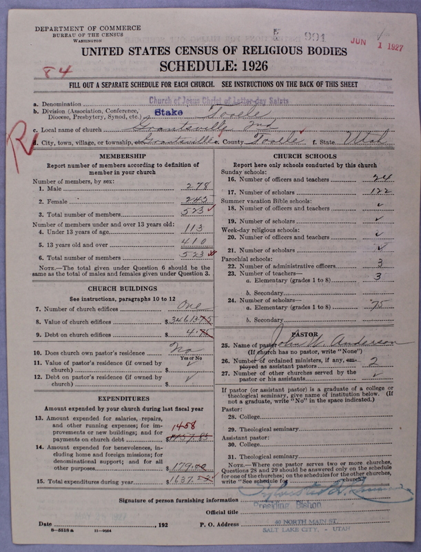Scan of Church of Jesus Christ of Latter-day Saints: 991