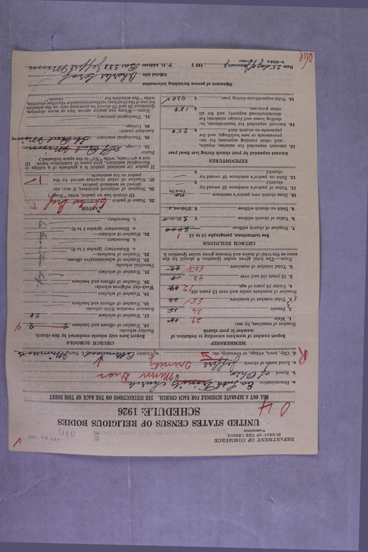 Scan of Synod of the Reformed Presbyterian Church of North America: 516