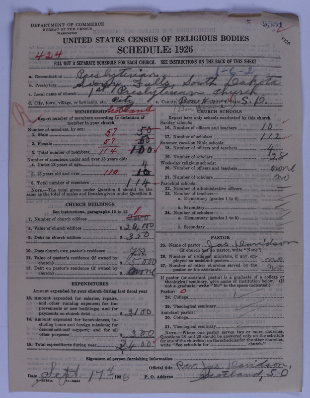 Scan of Presbyterian Church in the United States of America: 5551