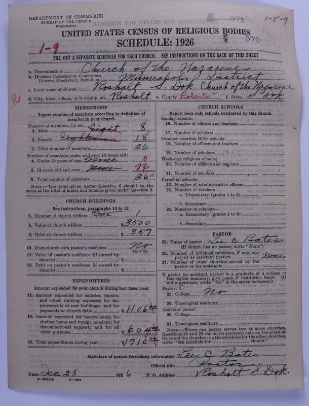 Scan of Church of the Nazarene: 570