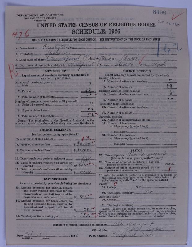 Scan of Presbyterian Church in the United States of America: 8406