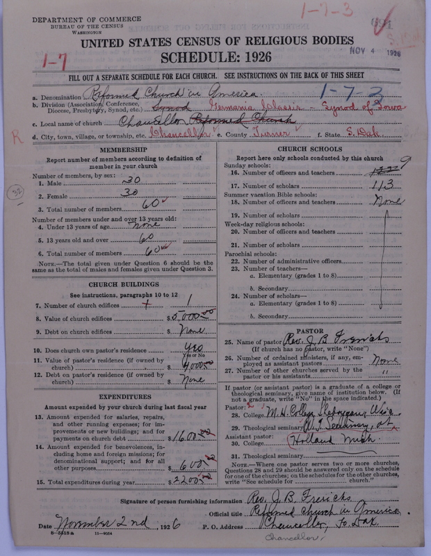Scan of Reformed Church in America: 691