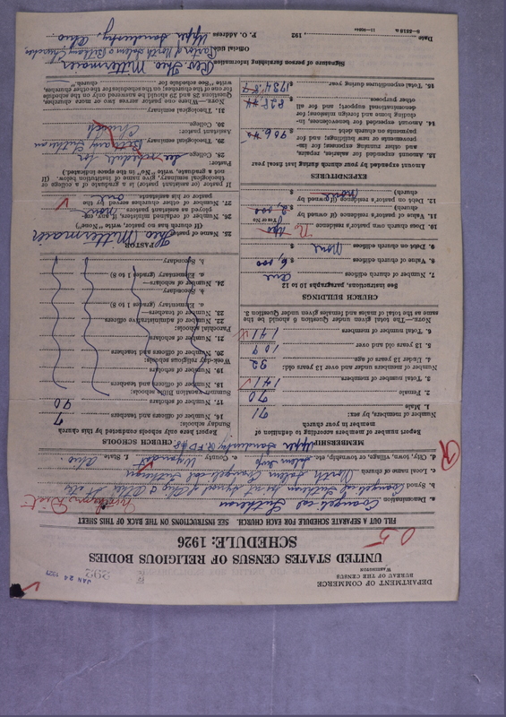 Scan of Synod of the Reformed Presbyterian Church of North America: 292
