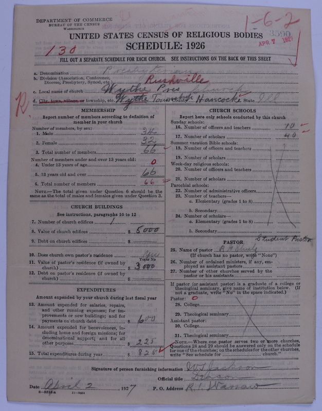 Scan of Presbyterian Church in the United States of America: 3590