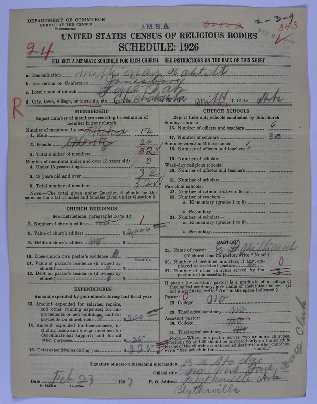 Scan of Landmark Baptist of America: 343