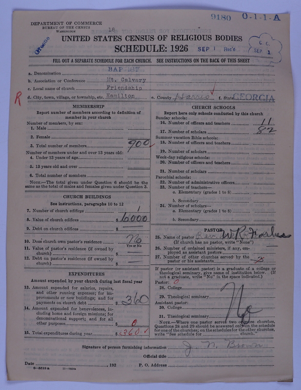 Scan of Negro Baptists: 9180