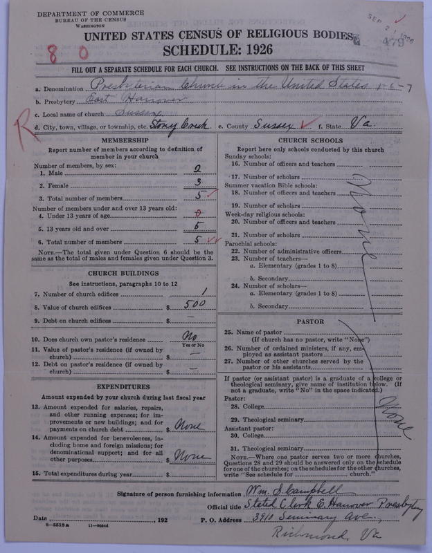 Scan of Presbyterian Church in the United States: 479
