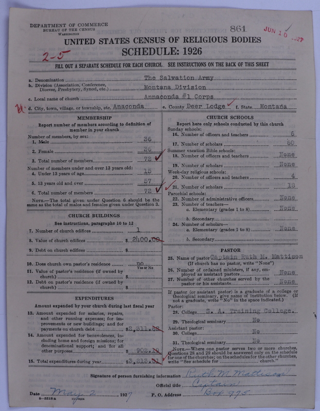 Scan of Salvation Army: 861