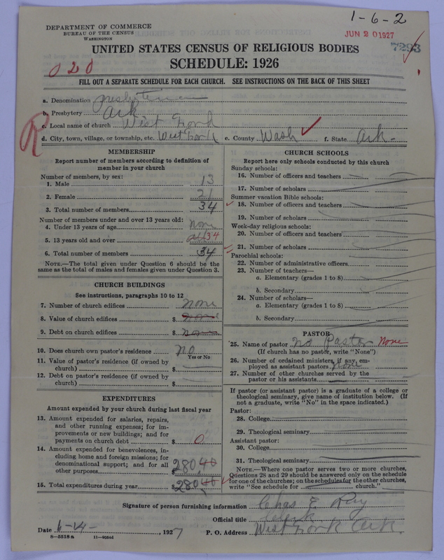 Scan of Presbyterian Church in the United States of America: 7293