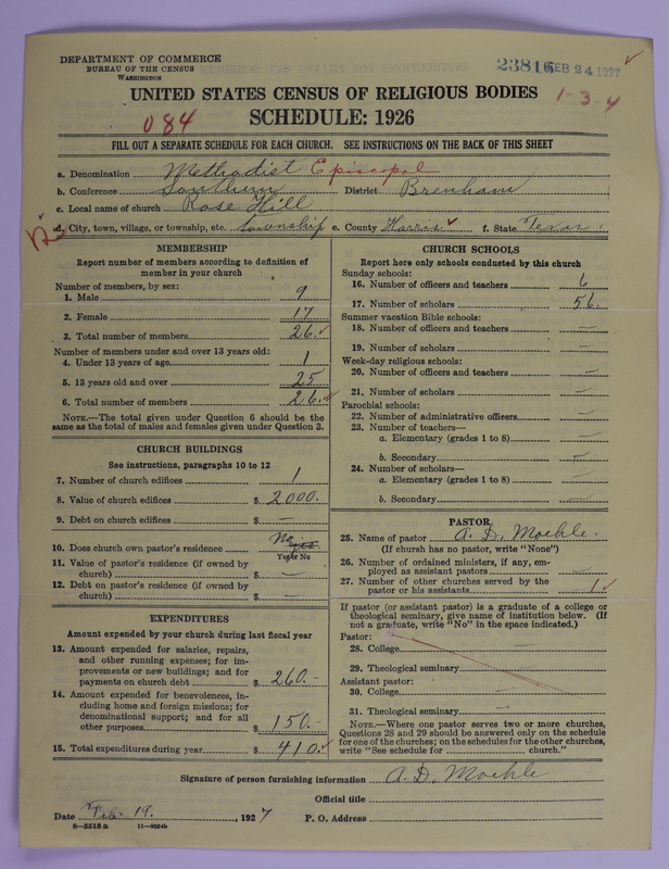 Scan of Methodist Episcopal Church: 23816