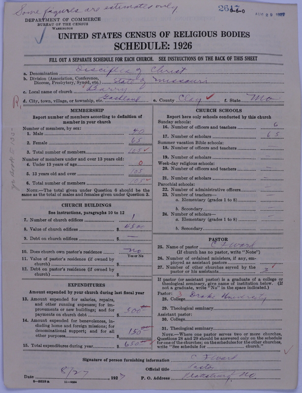 Scan of Disciples of Christ: 2617