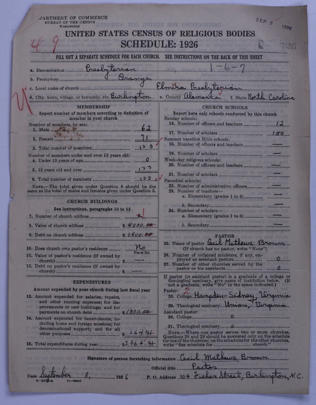 Scan of Presbyterian Church in the United States: 726