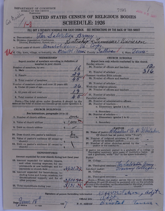 Scan of Salvation Army: 786