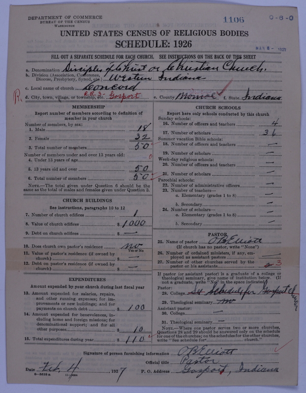 Scan of Disciples of Christ: 1106