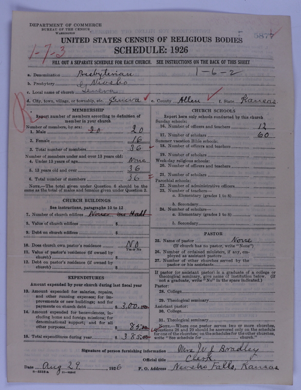 Scan of Presbyterian Church in the United States of America: 5877